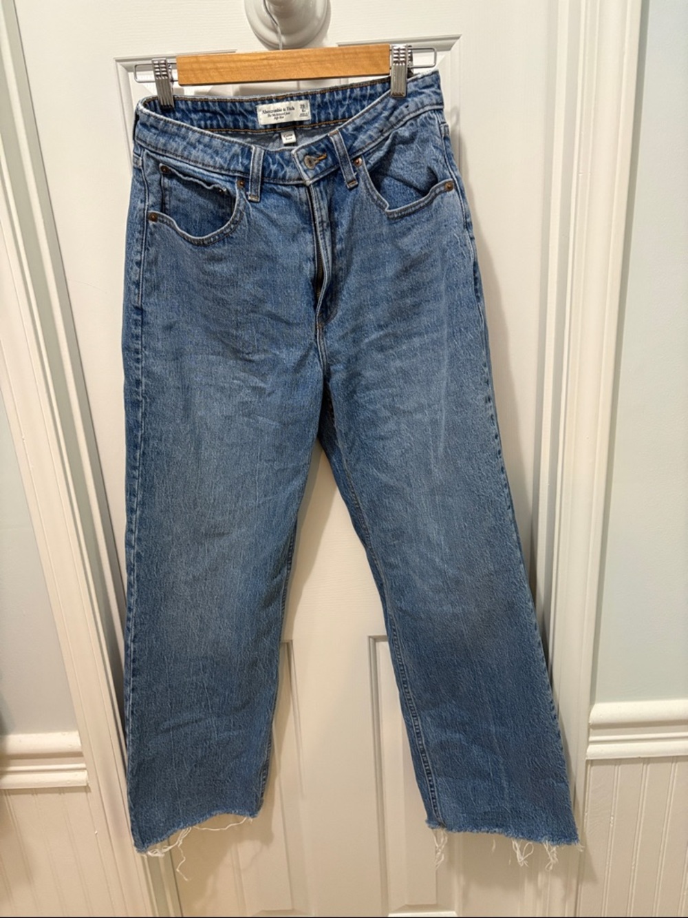 Abercrombie & Fitch 90s Relaxed Jean High Rise Curve Love 28/6S